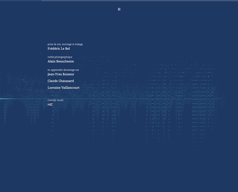 Sound visualization — full composition view